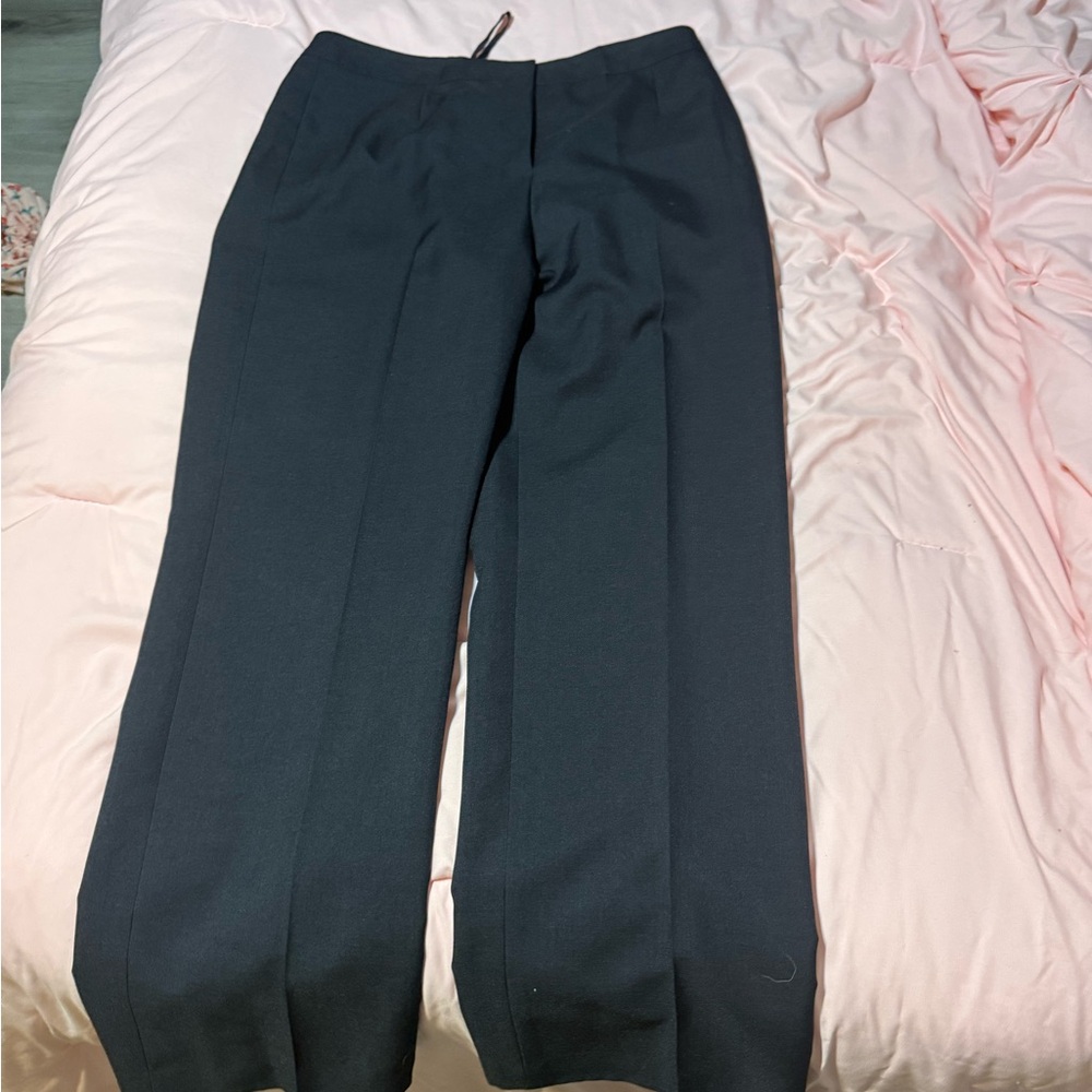 Jones Studio Men's Dark Gray Dress Pants